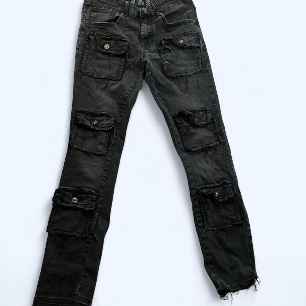 Rebels Women's Black Jeans